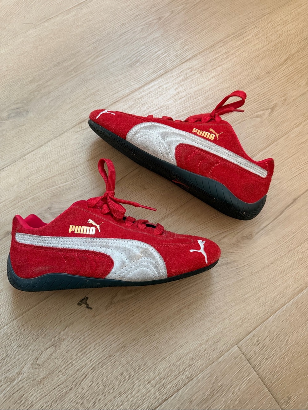 Puma Women’s  Red Speedcat Sneakers
